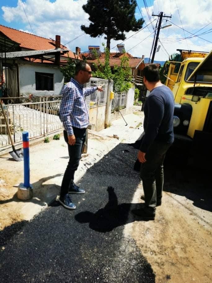 ЈКП “Водовод и канализација” Прилеп асфалтира на места каде се вршени реконструкции на водоводна и канализациона линија