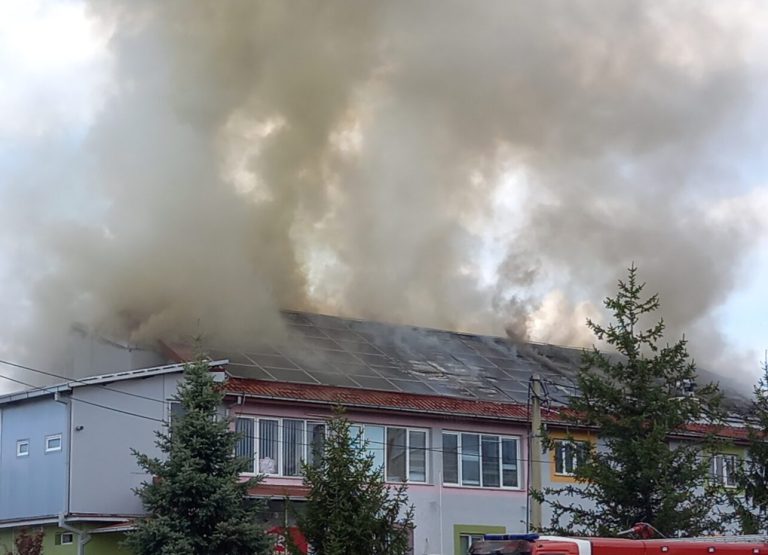 Пожар во прилепската текстилна фабрика „Тила“