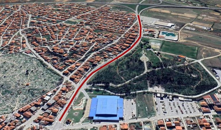 Нов асфалт и на влезот во Прилеп