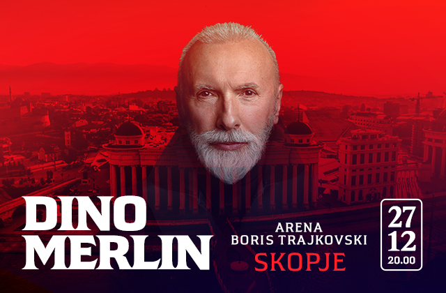 Дино Мерлин направи вистински спектакл во Скопје (ВИДЕО)