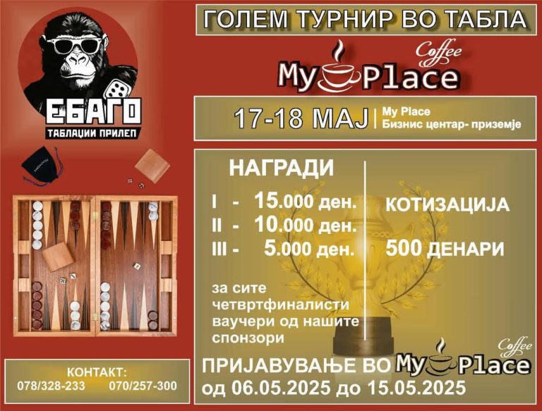 Голем турнир во табла