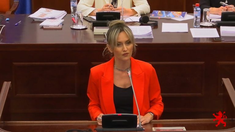 Кузмановска: Овој ребаланс не е само буџетски документ, тој е патоказ како државата гради доверба, одговорност и резултати (видео)